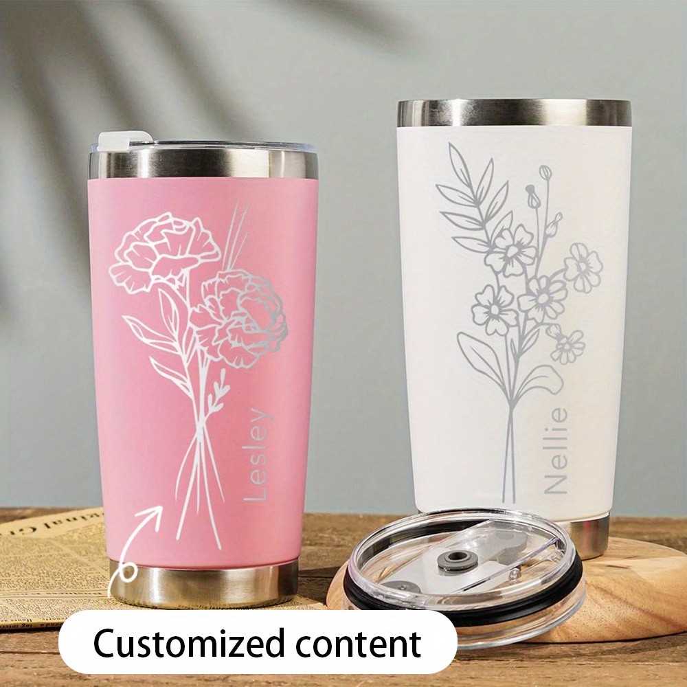 Coffee Equipment With Name - Персонализированный термос из нержавеющей стали объемом