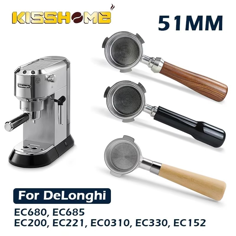 Equipment Of Coffee Machine - Бездонный портафильтр для кофе 51 мм
