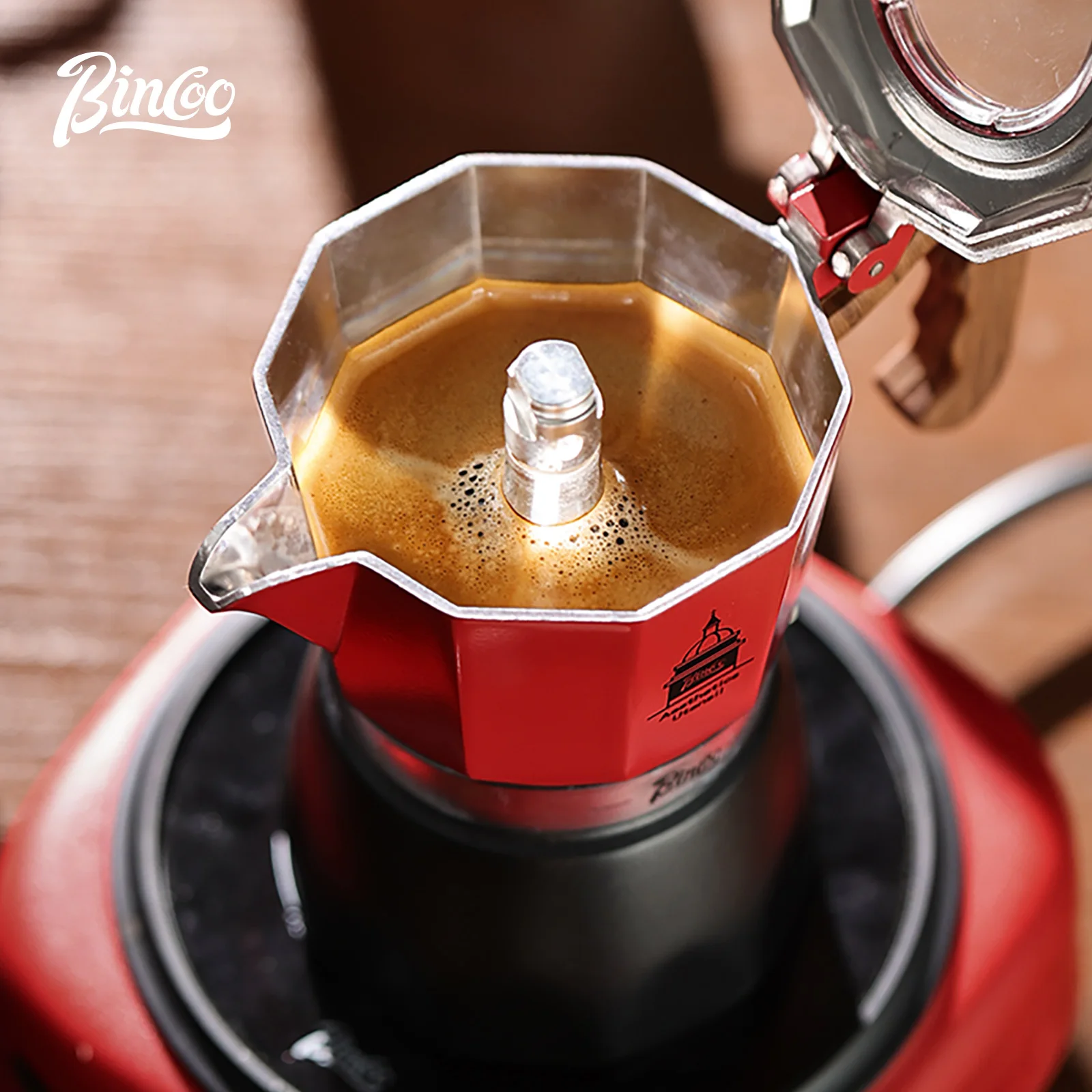 Bincoo двойной клапан кофе мок – обзор и цена Equipment Of Coffee Machine